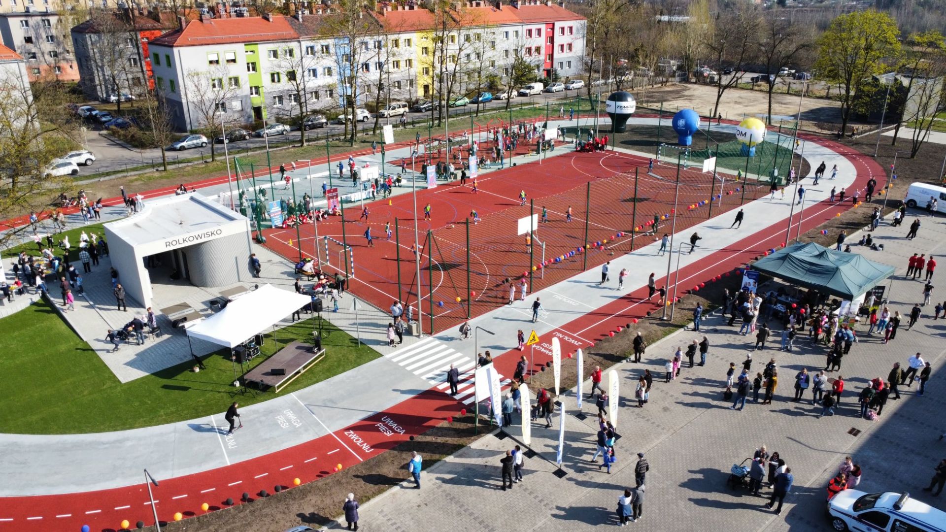 Otwarcie rolkowiska