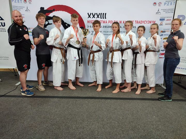 Zdjęcie z turnieju karate
