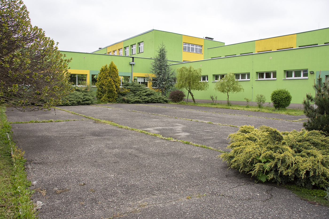 Teren, na którym powstanie rowerowe miasteczko