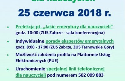 Dzień otwarty dla nauczycieli w ZUS