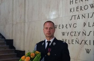 Odznaczenie dla prezesa OSP w Suchej Górze
