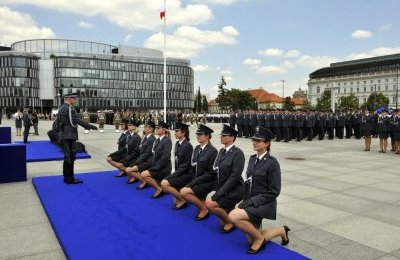 Uroczysta promocja funkcjonariuszy bytomskiego are