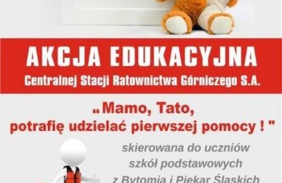 "Mamo, Tato, potrafię udzielać pierwszej pomocy!