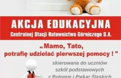 "Mamo, Tato, potrafię udzielać pierwszej pomocy!