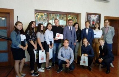 Młodzi u prezydenta