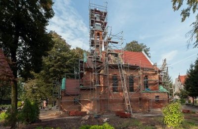 Remontowany kościół św. Małgorzaty