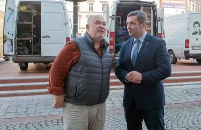 Lech Majewski kręci w Bytomiu