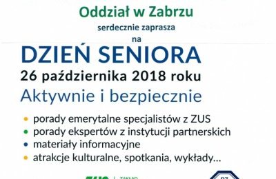 Dzień Seniora w zabrzańskim Oddziale ZUS