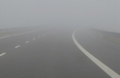 UWAGA - silna mgła!