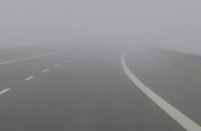 UWAGA - silna mgła!