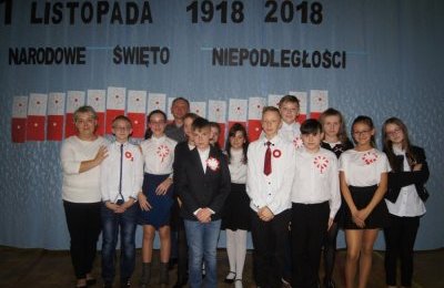 100. rocznica odzyskania niepodległości w SP nr 