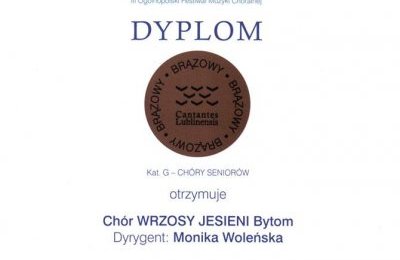Kolejny sukces Wrzosów Jesieni