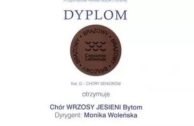 Kolejny sukces Wrzosów Jesieni