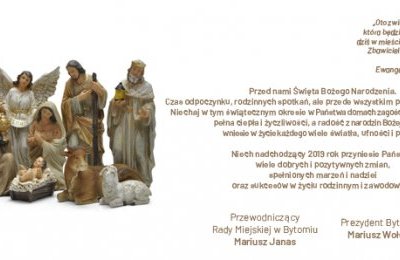 Życzenia Bożonarodzeniowe i noworoczne