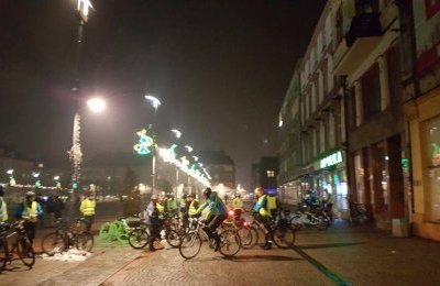 Pożegnanie roku na rowerze
