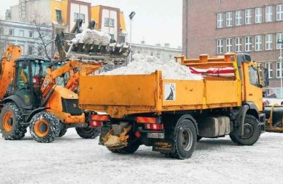 Od piątku, 11 stycznia wywóz śniegu z ulic mias