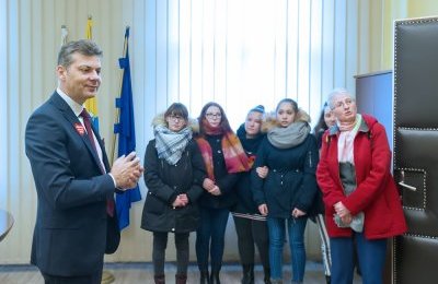 Prezydent spotkał się z uczniami