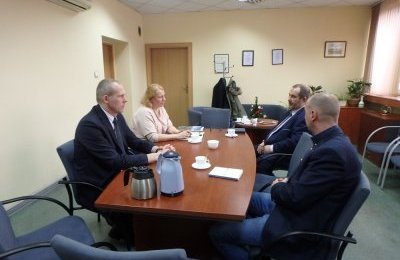 Rozmawiali o współpracy z Wojewódzkim Inspektor