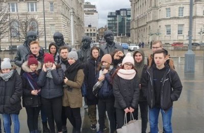 Uczniowie ZSTiO na stażu w Wielkiej Brytanii