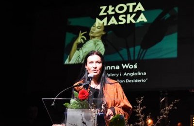 Złota Maska dla Joanny Woś