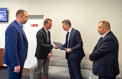 Podziękowania dla bytomskiej firmy za współprac