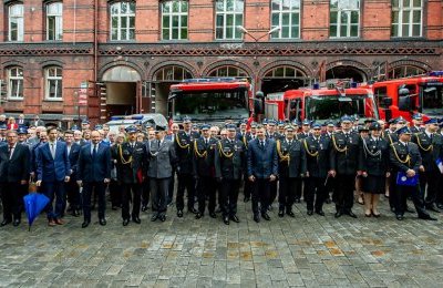 Dzień strażaka w bytomskiej komendzie