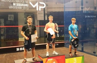 Medalowe zdobycze zawodników S4S Squash For Siles