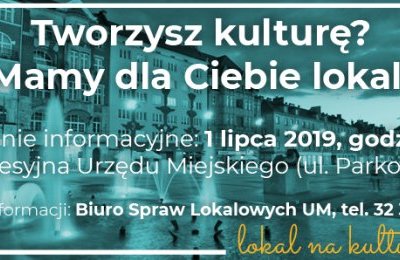 Masz pomysł na kulturę? My mamy lokal