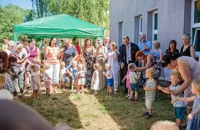 Dzieci ze żłobka też witały wakacje