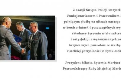 Życzenia z okazji Święta Policji