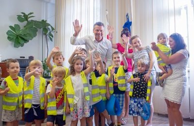 Przedszkolaki odwiedziły urząd
