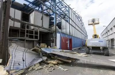 Trwa rozbiórka "Stodoły"