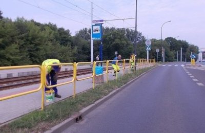 Uwaga, świeżo malowane!