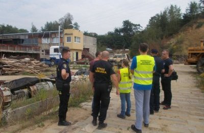 Składował bez zezwolenia - jest reakcja