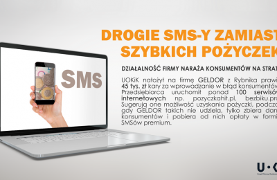 Drogie SMS-y zamiast szybkich pożyczek - kara od