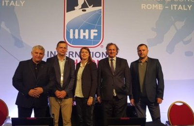 Wiceprezydent Bytomia na kongresie IIHF w Rzymie