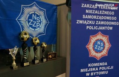 Grali bytomscy policjanci