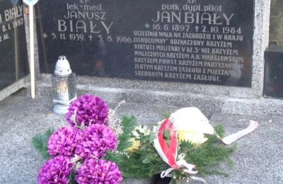 Uczniowie porządkowali groby