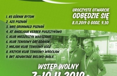 Kolejna wielka tenisowa impreza na kortach w Bytom