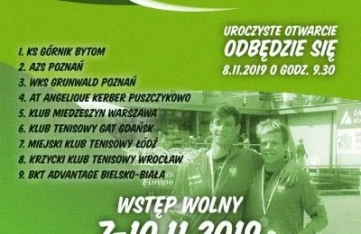 Kolejna wielka tenisowa impreza na kortach w Bytom