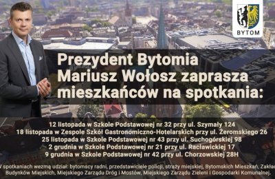Prezydent Mariusz Wołosz zaprasza mieszkańców n