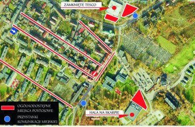 Targ Staroci - informacje dla kierowców i odwiedz