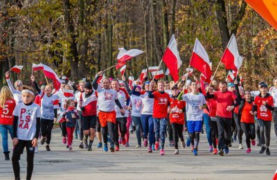 Biegacze uczcili Dzień Niepodległości