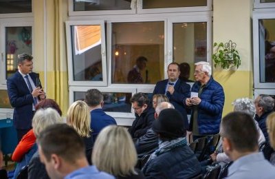 Prezydent spotkał się z mieszkańcami Stroszka