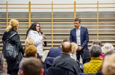 Prezydent spotkał się z mieszkańcami Stolarzowi