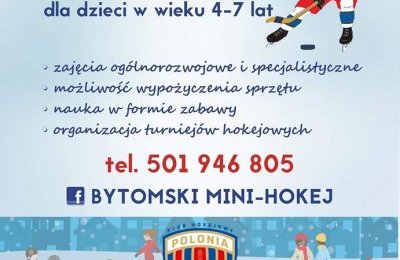 KH Bytom zaprasza na zajęcia hokejowe