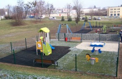 Nowy plac zabaw na ul. Modrzewiowej