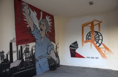 Mural zainspirowany historią