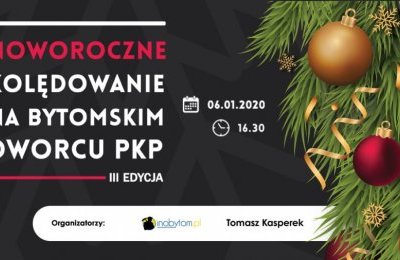 Kolędowanie na dworcu