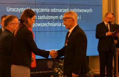 Srebrny Krzyż Zasługi dla Wiesława Kurnika